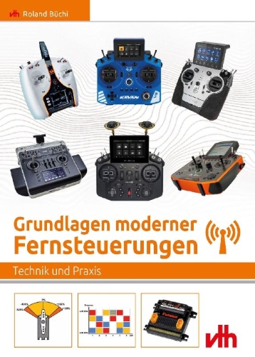 Buchcover und Innenansicht für das Buch: Grundlagen moderner Fernsteuerungen