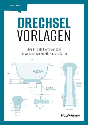 Buchcover und Innenansicht für das Buch: Woodturning Patterns