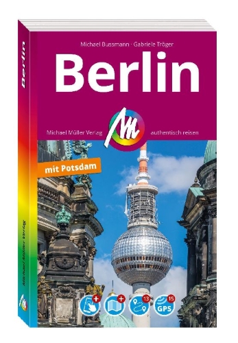 Buchcover und Innenansicht für das Buch: MICHAEL MÜLLER REISEFÜHRER Berlin MM-City