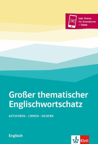 Buchcover und Innenansicht für das Buch: Großer thematischer Englischwortschatz