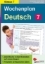 Buchcover und Innenansicht für das Buch: Wochenplan Deutsch / 7. Schuljahr