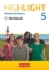 Buchcover und Innenansicht für das Buch: Highlight 5. Jahrgangsstufe - Mittelschule Bayern - Workbook mit Audios online