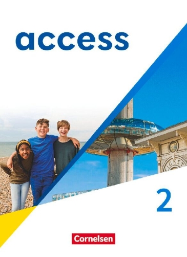 Buchcover und Innenansicht für das Buch: Access Band 2: 6. Schuljahr - Schulbuch (Kartoniert)