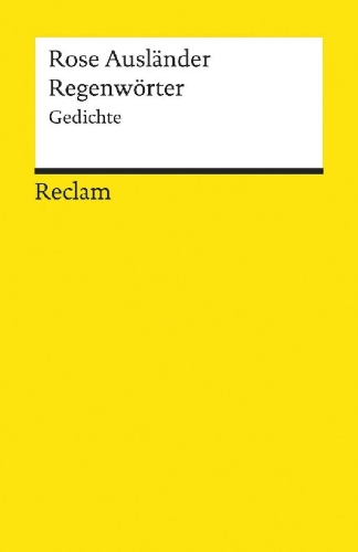Buchcover und Innenansicht für das Buch: Regenwörter