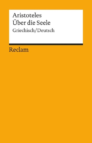 Buchcover und Innenansicht für das Buch: De anima / Über die Seele