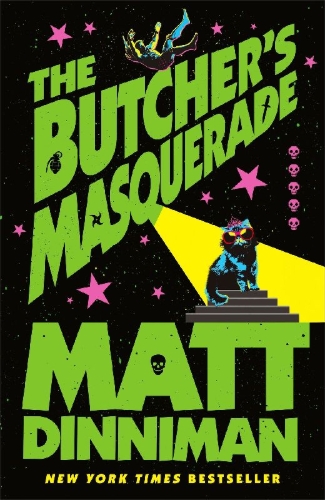 Buchcover und Innenansicht für das Buch: The Butcher's Masquerade