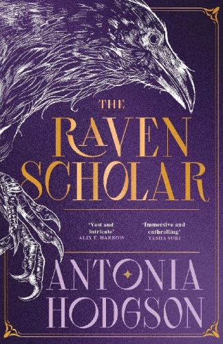 Buchcover und Innenansicht für das Buch: The Raven Scholar