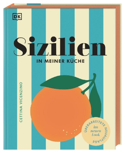 Buchcover und Innenansicht für das Buch: Sizilien in meiner Küche