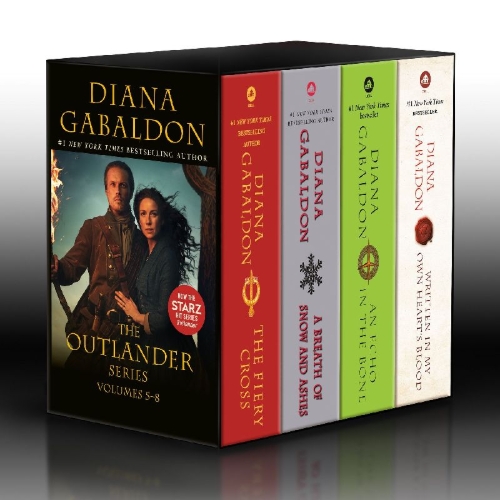 Buchcover und Innenansicht für das Buch: Outlander Volumes 5-8 (4-Book Boxed Set)