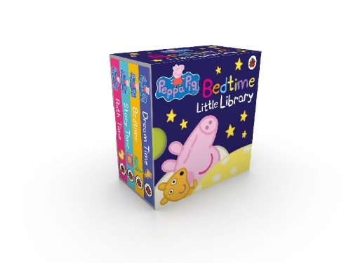 Buchcover und Innenansicht für das Buch: Peppa Pig: Bedtime Little Library