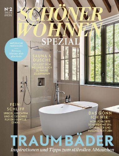 Buchcover und Innenansicht für das Buch: Schöner Wohnen Spezial Nr.2/2025