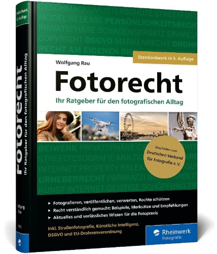 Buchcover und Innenansicht für das Buch: Fotorecht