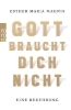 Buchcover und Innenansicht für das Buch: Gott braucht dich nicht