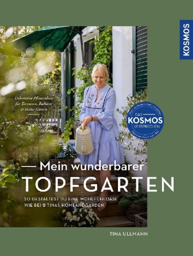 Buchcover und Innenansicht für das Buch: Mein wunderbarer Topfgarten