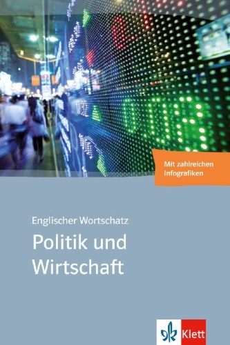 Buchcover und Innenansicht für das Buch: Englischer Wortschatz Politik und Wirtschaft