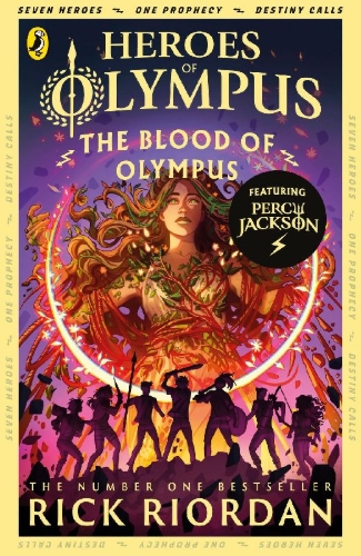 Buchcover und Innenansicht für das Buch: Heroes of Olympus 05. The Blood of Olympus