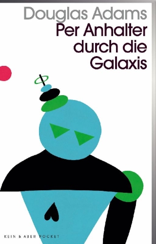 Buchcover und Innenansicht für das Buch: The Hitchhiker`s Guide to the Galaxy