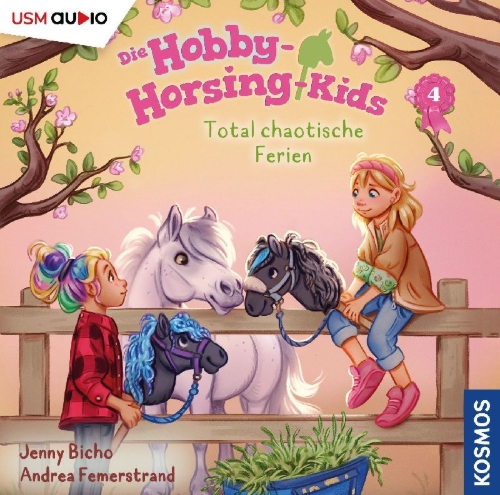 Buchcover und Innenansicht für das Buch: Die Hobby-Horsing-Kids (Folge 4): Total chaotische Ferien