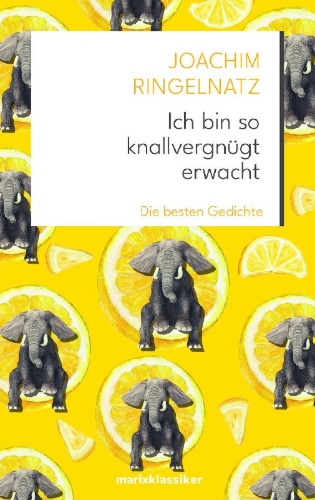 Buchcover und Innenansicht für das Buch: Ich bin so knallvergnügt erwacht
