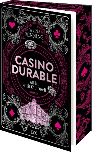 Buchcover und Innenansicht für das Buch: Casino Durable - All in with the Devil