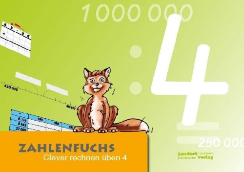 Buchcover und Innenansicht für das Buch: Zahlenfuchs 04