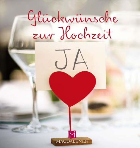 Buchcover und Innenansicht für das Buch: Glückwünsche zur Hochzeit