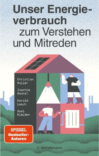 Buchcover und Innenansicht für das Buch: Unser Energieverbrauch zum Verstehen und Mitreden