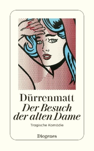 Buchcover und Innenansicht für das Buch: Der Besuch der alten Dame