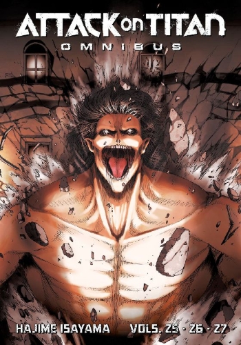 Buchcover und Innenansicht für das Buch: Attack on Titan Omnibus 09 (Vol. 25-27)