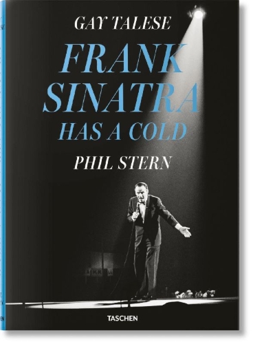 Buchcover und Innenansicht für das Buch: Gay Talese. Phil Stern. Frank Sinatra Has a Cold