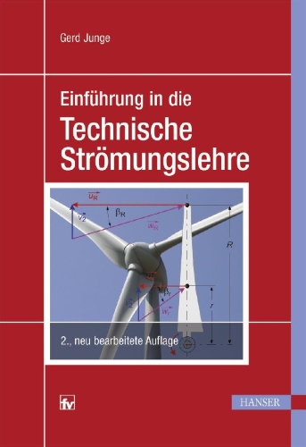 Buchcover und Innenansicht für das Buch: Einführung in die Technische Strömungslehre