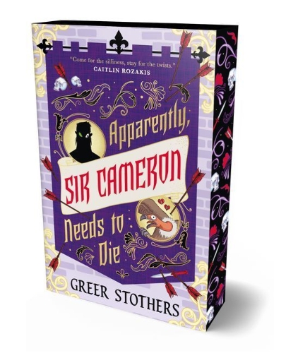 Buchcover und Innenansicht für das Buch: Apparently, Sir Cameron Needs to Die. Deluxe Edition