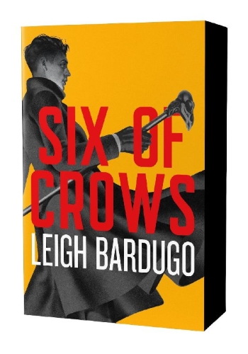 Buchcover und Innenansicht für das Buch: Six of Crows. Dregs Edition