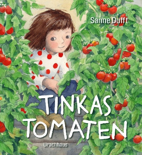 Buchcover und Innenansicht für das Buch: Tinkas Tomaten