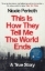 Buchcover und Innenansicht für das Buch: This Is How They Tell Me the World Ends