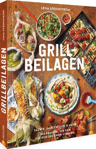 Buchcover und Innenansicht für das Buch: Grill-Beilagen