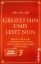 Buchcover und Innenansicht für das Buch: Greifet hin und leset nun