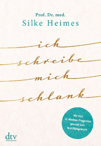 Buchcover und Innenansicht für das Buch: Ich schreibe mich schlank