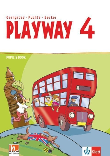 Buchcover und Innenansicht für das Buch: Playway 4. Ab Klasse 3. Pupil's Book Klasse 4