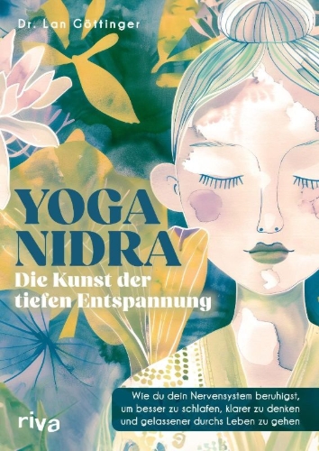Buchcover und Innenansicht für das Buch: Yoga Nidra - die Kunst der tiefen Entspannung