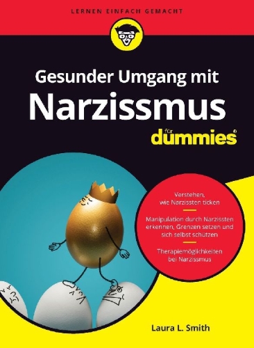 Buchcover und Innenansicht für das Buch: Gesunder Umgang mit Narzissmus für Dummies