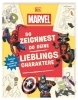 Buchcover und Innenansicht für das Buch: Marvel. So zeichnest du deine Lieblingscharaktere