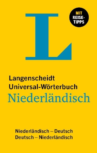 Buchcover und Innenansicht für das Buch: Langenscheidt Universal-Wörterbuch Niederländisch