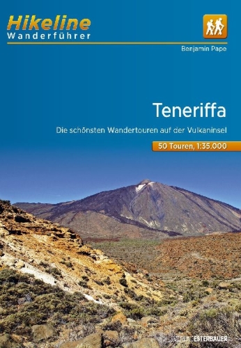 Buchcover und Innenansicht für das Buch: Wanderführer Teneriffa