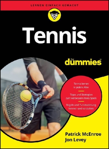 Buchcover und Innenansicht für das Buch: Tennis für Dummies