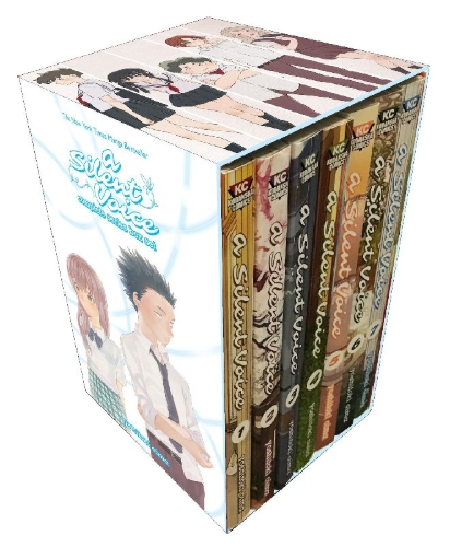 Buchcover und Innenansicht für das Buch: A Silent Voice Complete Series Box Set