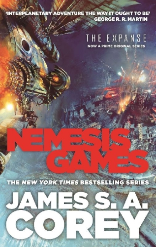 Buchcover und Innenansicht für das Buch: The Expanse 05. Nemesis Games