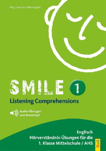 Buchcover und Innenansicht für das Buch: Smile - Listening Comprehension 1 mit CD