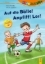 Buchcover und Innenansicht für das Buch: LESEZUG/1. Klasse: Auf die Bälle! Anpfiff! Los!