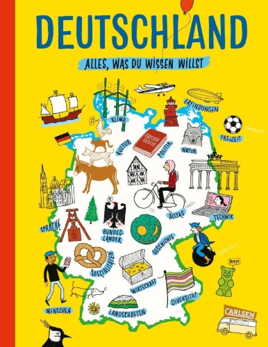 Buchcover und Innenansicht für das Buch: Deutschland. Alles, was du wissen willst